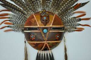 Wolf Spirit Mask close up sm