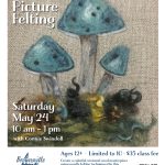 Wool Art Picture Felting workshop May 24