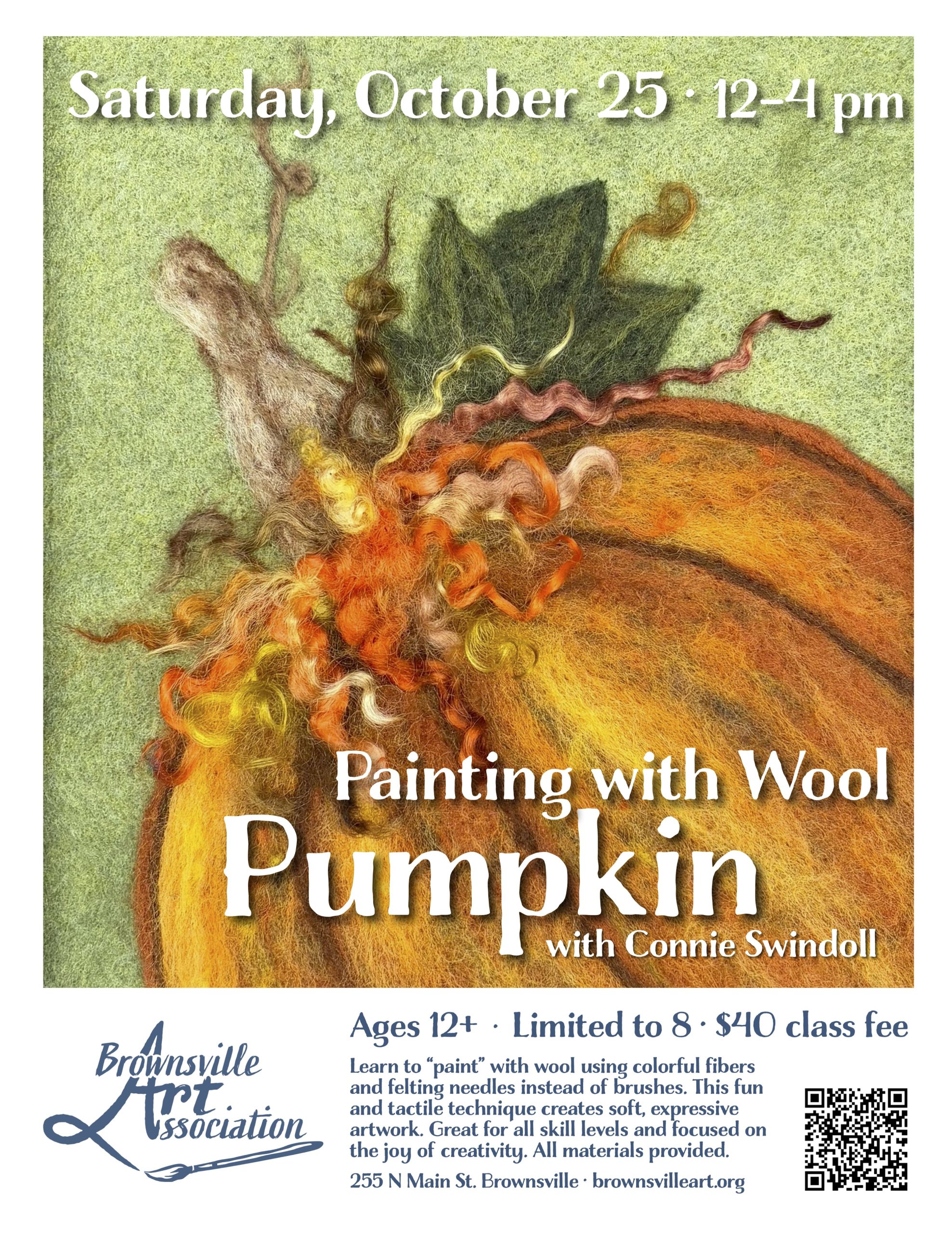 2025-10-25  Painting with Wool Pumpkin